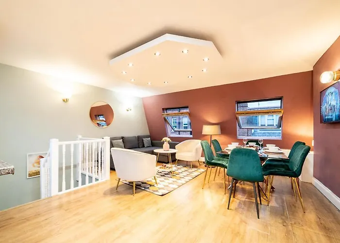 ［Covent Garden Penthouse］London Terrace Apartment